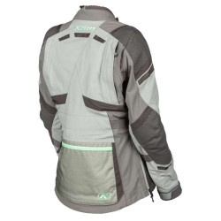 Veste moto femme KLIM ARTEMIS Monument Gray Wintermint 2