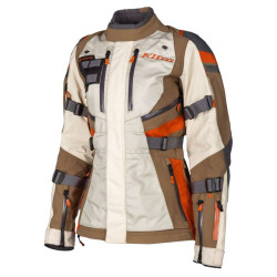 Women's motorcycle jacket KLIM ARTEMIS 2022 Peyote Potter's Clay