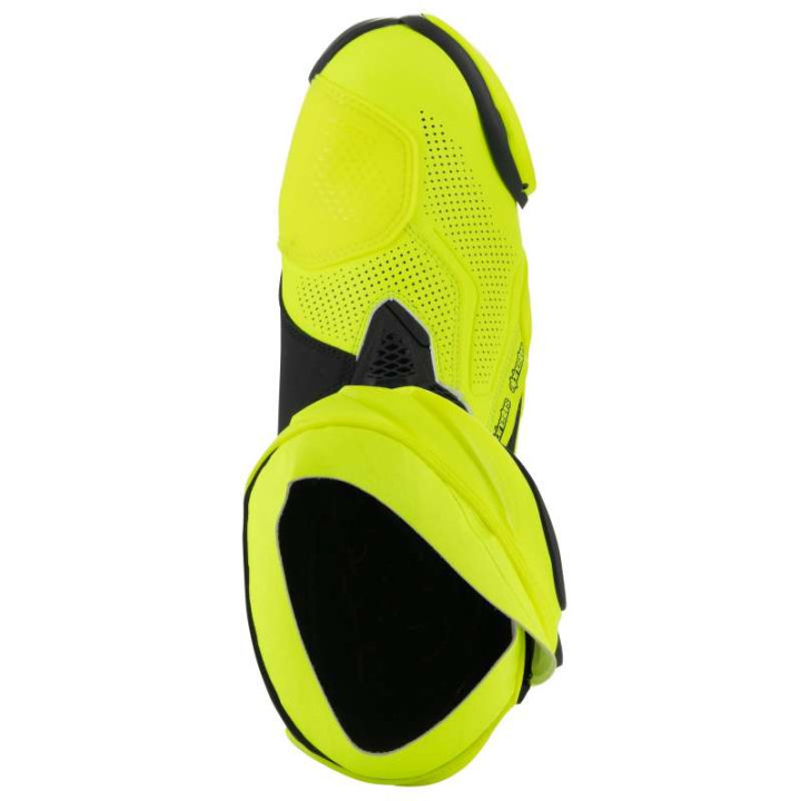 Alpinestars SUPERTECH R VENTED Yellow Fluo Black motorcycle boots