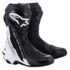 Alpinestars SUPERTECH R VENTED Black White motorcycle boots