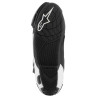 Alpinestars SUPERTECH R VENTED Black White motorcycle boots