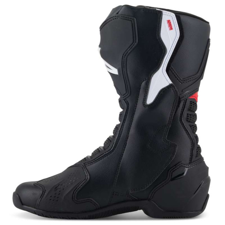 Bottes moto Alpinestars SMX 6 V3 Noir Blanc Rouge