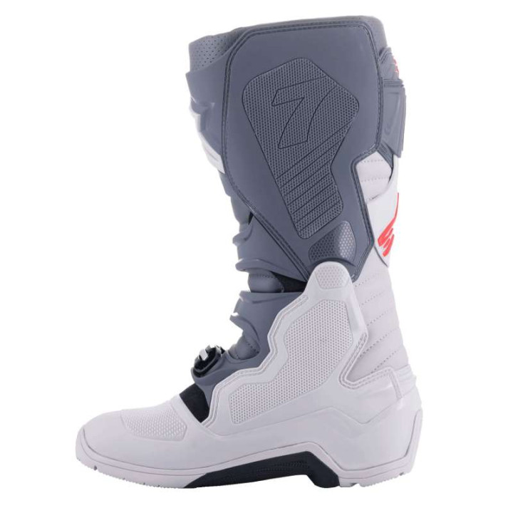 Bottes ALPINESTARS TECH 7 ENDURO Ligth Gray/Dark Gray/Bright Red