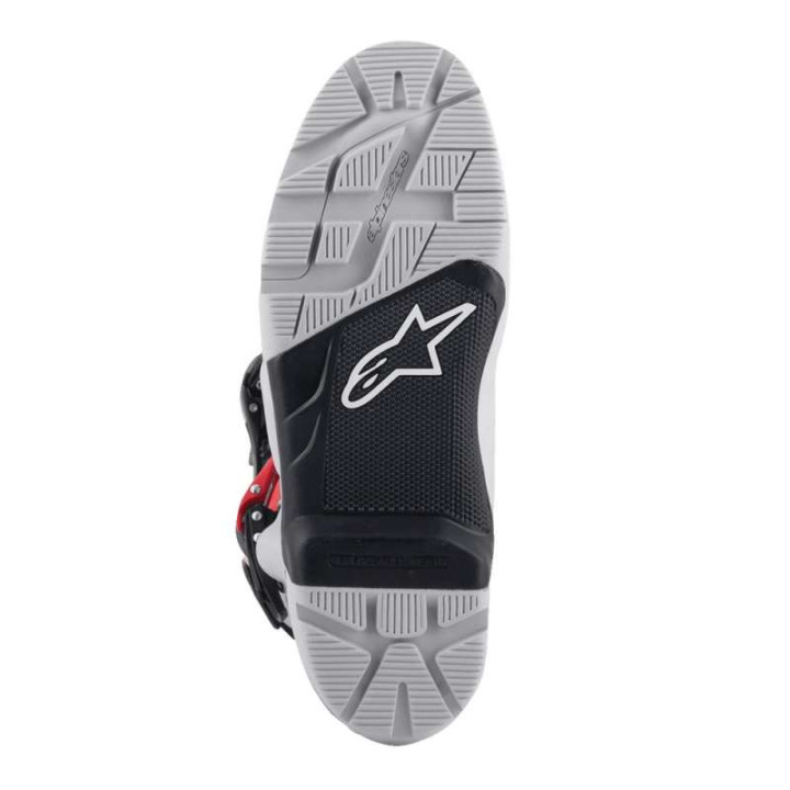 Bottes ALPINESTARS TECH 7 ENDURO Ligth Gray/Dark Gray/Bright Red