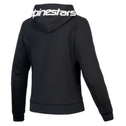 Sweat moto Alpinestars STELLA CHROME V2 SPORT Black White 2