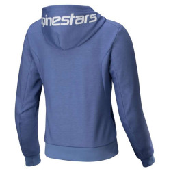 Alpinestars STELLA CHROME V2 SPORT motorcycle sweatshirt Blue Violet White 2