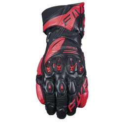 Five RFX1 EVO Black/Red motorcycle racing gloves