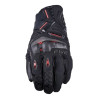 Gants moto Aventure Five TFX1 AIRFLOW SHORT Black/Fluo Red