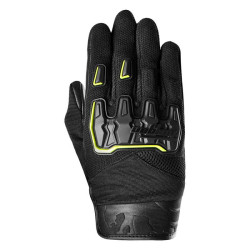 Gants moto d'été Furygan SHADE Noir/Jaune