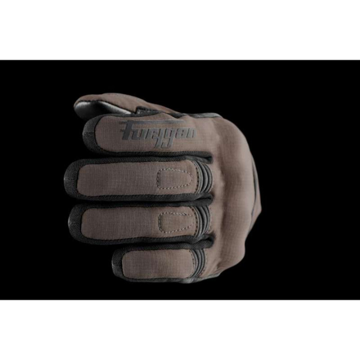 Motorcycle gloves Furygan JET ALL SEASONS EVO D3O Brown