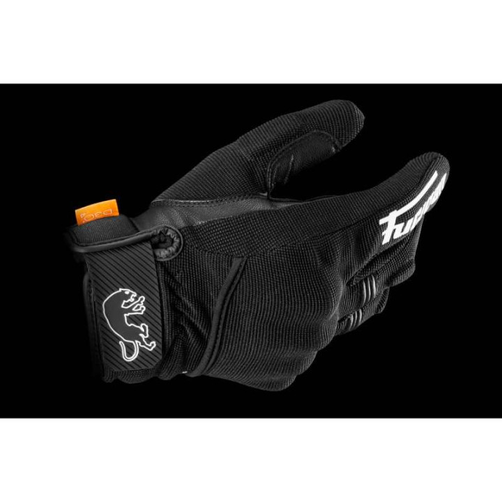 Furygan JET LADY D3O EVO women's summer motorcycle gloves Black/White