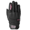 Motorcycle gloves Furygan JET LADY ALL SEASONS D3O EVO Black/Pink