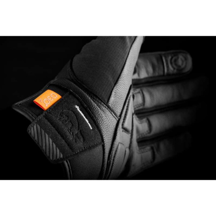 Motorcycle gloves Furygan JET LADY ALL SEASONS D3O EVO Black/White