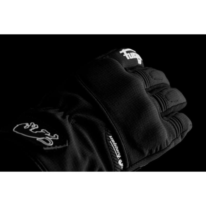 Motorcycle gloves Furygan JET LADY ALL SEASONS D3O EVO Black/White