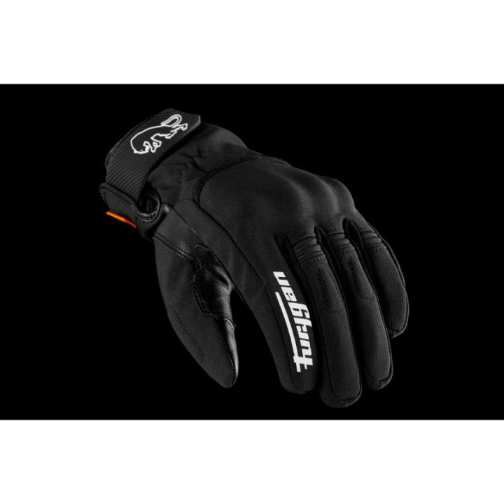 Motorcycle gloves Furygan JET LADY ALL SEASONS D3O EVO Black/White