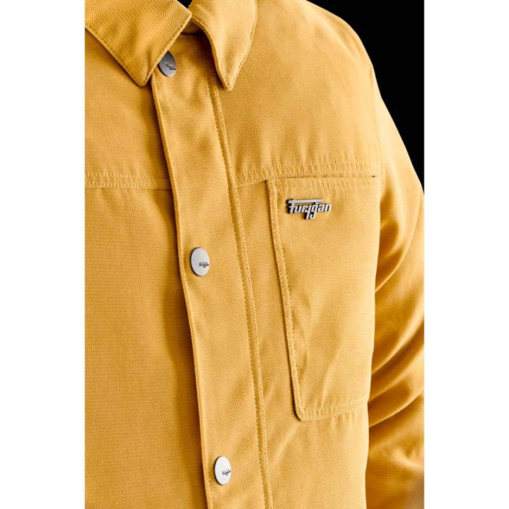 Furygan MARLON X KEVLAR Camel motorcycle overshirt