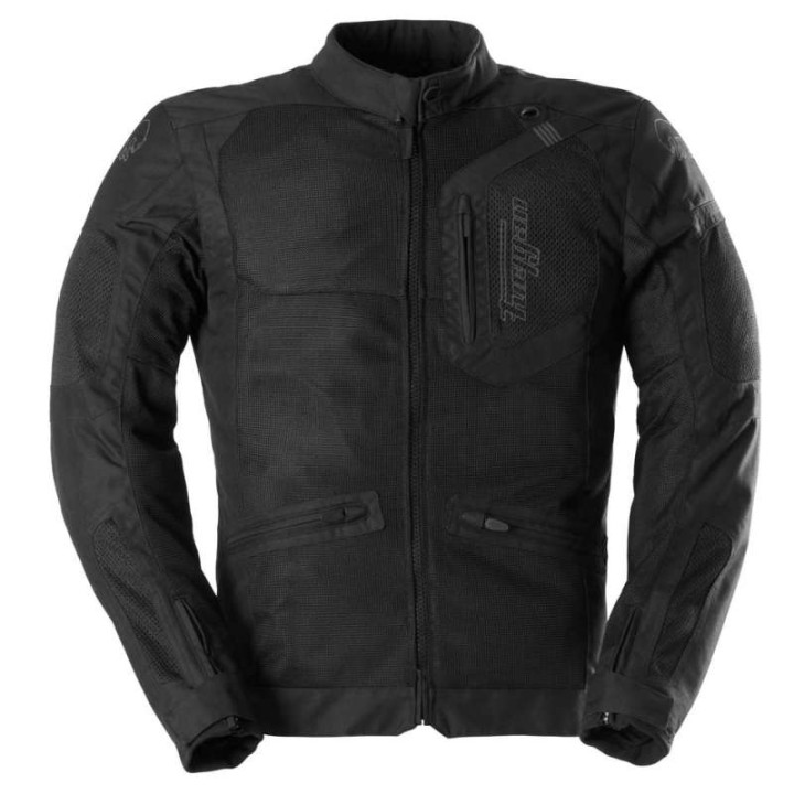 Furygan AQUILON summer motorcycle jacket Black/Grey