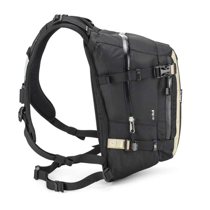 Kriega R15 Multicam Black motorcycle backpack
