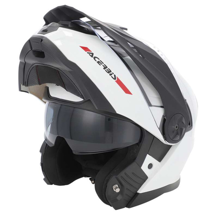 Acerbis RIDER modular motorcycle helmet WHITE