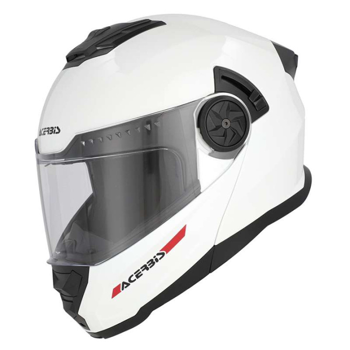 Acerbis RIDER modular motorcycle helmet WHITE
