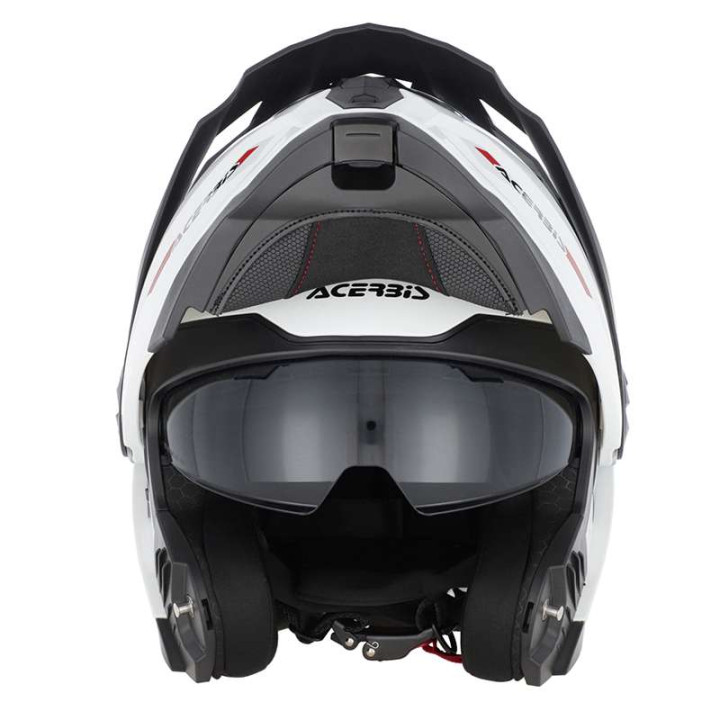 Acerbis RIDER modular motorcycle helmet WHITE