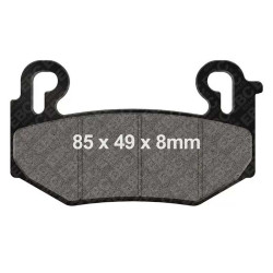 Plaquettes de frein sinter EBC FA779HH