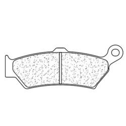 Plaquettes de frein sinter CL BRAKES 1281RX3