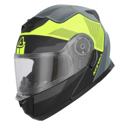 Casque moto modulable Acerbis SEREL 22.06 GRIS/JAUNE 2