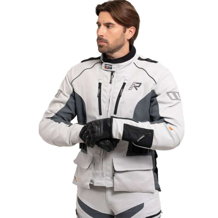 Summer motorcycle jacket Rukka AIRTACAMA Grey