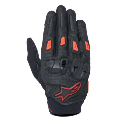 Gants moto Alpinestars SP X 7 AIR Black/Dark Red/Red Fluo