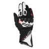 Gants Alpinestars SP-3 Black/White/Red Fluo