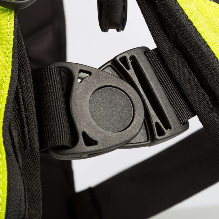 KLIM NAC PAK Lime motorcycle backpack with 3L water pouch