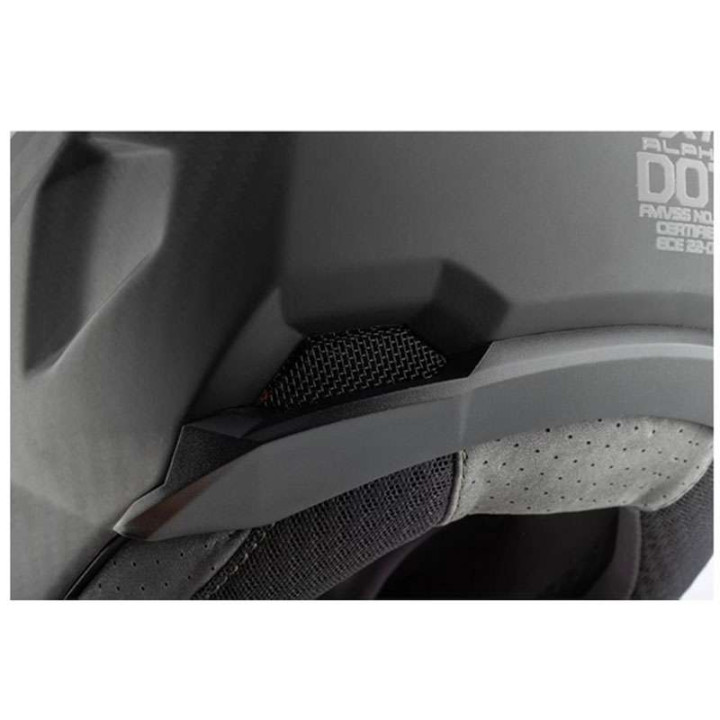 Klim X1 ALPHA Carbon Matte Black Helmet