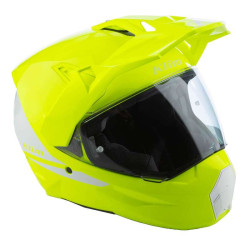 Klim X1 ALPHA Gloss Hi-Vis / White headphones 2