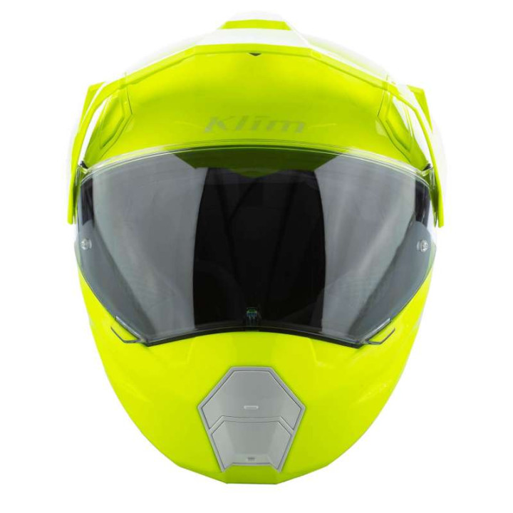 Casque Klim X1 ALPHA Gloss Hi-Vis / White