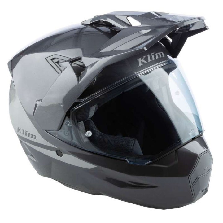 Klim X1 ALPHA Gloss Metallic Asphalt / Monument Helmet