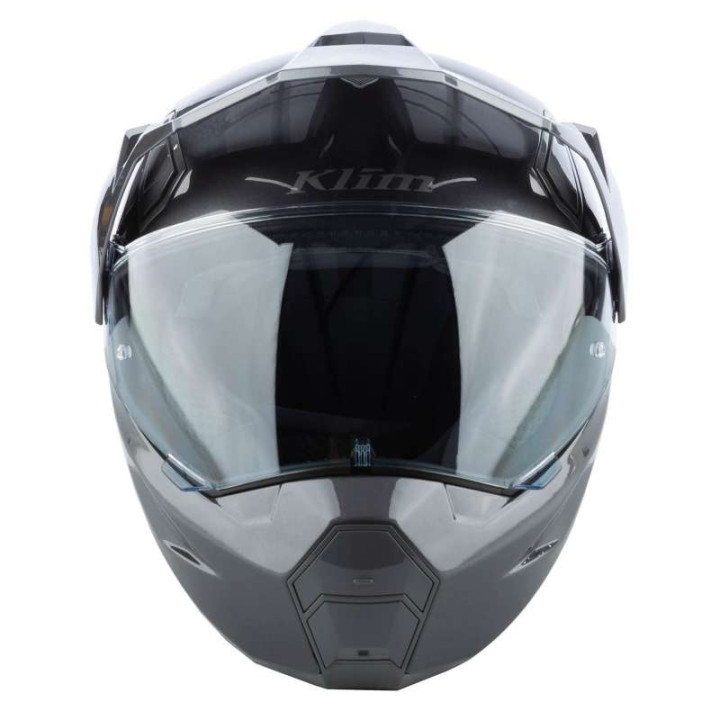 Klim X1 ALPHA Gloss Metallic Asphalt / Monument Helmet