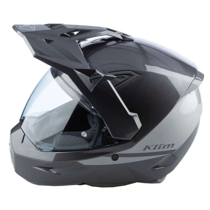 Klim X1 ALPHA Gloss Metallic Asphalt / Monument Helmet