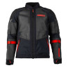 Motorcycle jacket Klim BAJA S4 2025 Black / Fiery Red