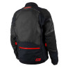 Motorcycle jacket Klim BAJA S4 2025 Black / Fiery Red