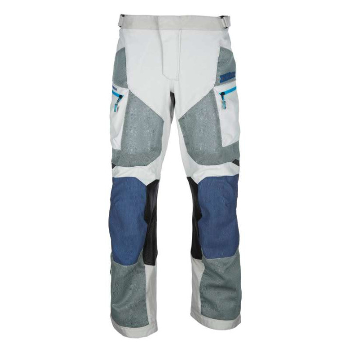 Pantalon moto Klim BAJA S4 High Rise / Nightfall Blue Jambes Courtes