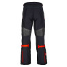 Motorcycle pants Klim BAJA S4 Black / Fiery Red Long Legs