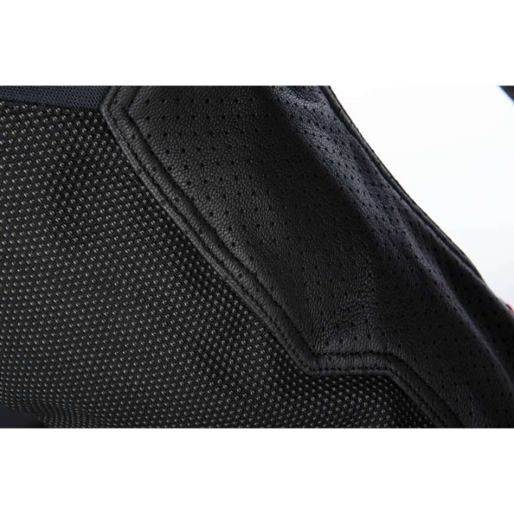 Motorcycle pants Klim BAJA S4 Black / Fiery Red Long Legs