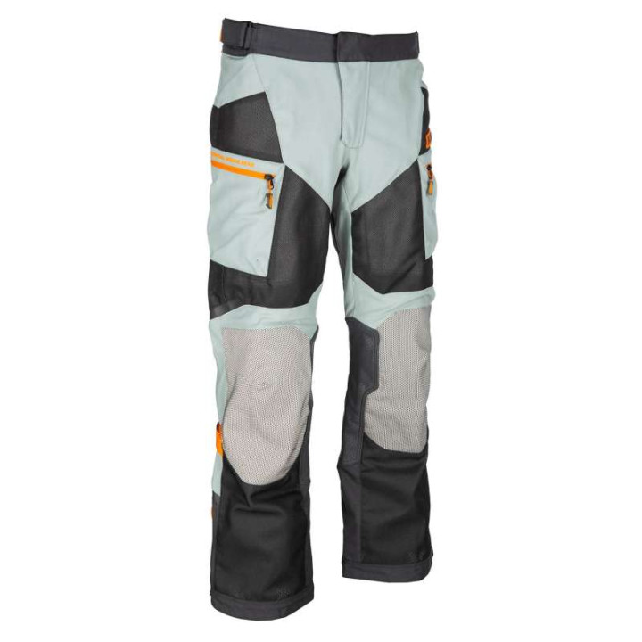 Pantalon moto Klim BAJA S4 Slate Gray / Peyote Jambes Courtes