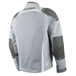 Blouson moto été Klim INDUCTION PRO High Rise/White 2