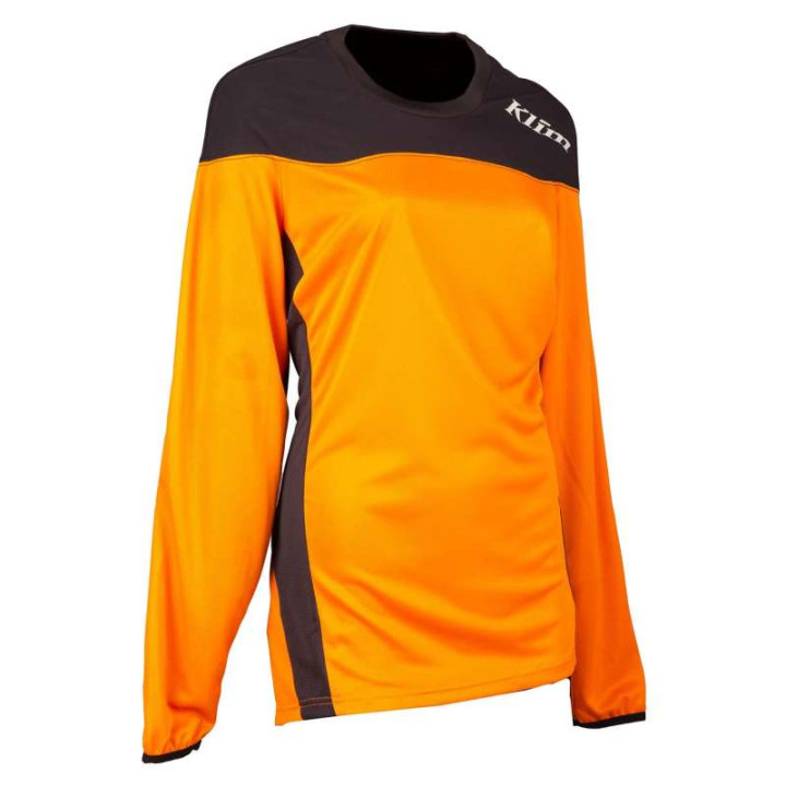 Women's Enduro Jersey Klim REBELLE Ember Orange / Black