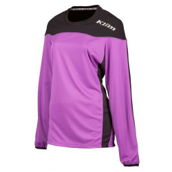 Women's Enduro Jersey Klim REBELLE Dewberry / Black