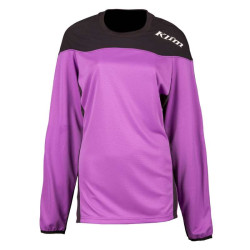 Women's Enduro Jersey Klim REBELLE Dewberry / Black 2