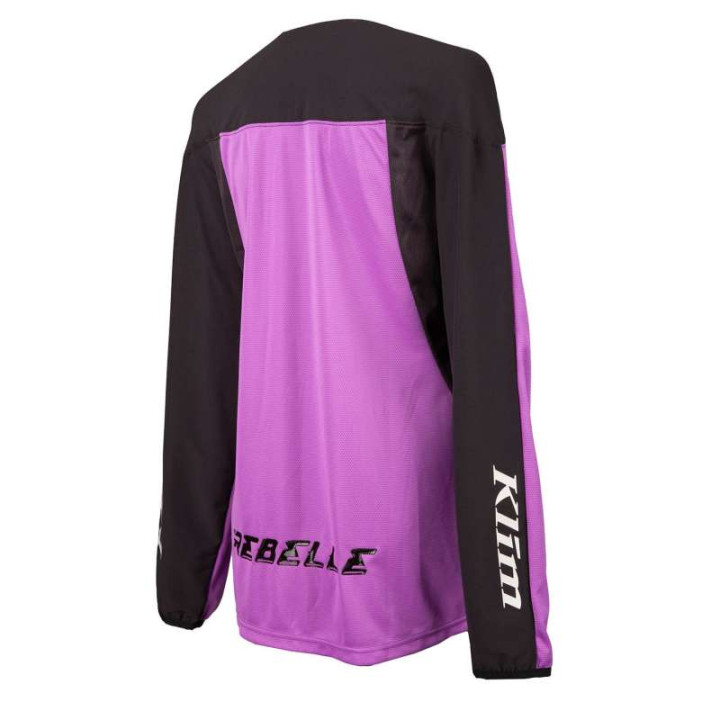 Women's Enduro Jersey Klim REBELLE Dewberry / Black