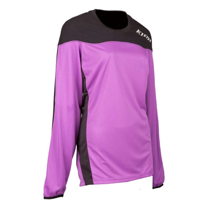 Women's Enduro Jersey Klim REBELLE Dewberry / Black